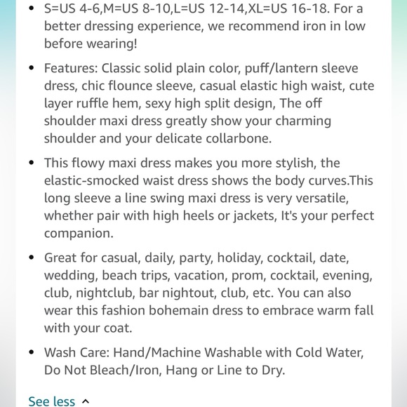 Women’s boho off the shoulder dress - Picture 4 of 8